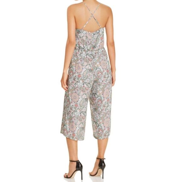 Cupcakes and Cashmere Gayle Paisley Jumpsuit Size - Picture 2 of 8